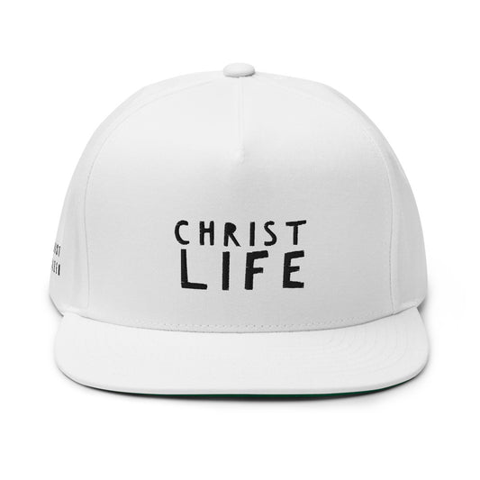 CHRIST LIFE Flat Bill Cap